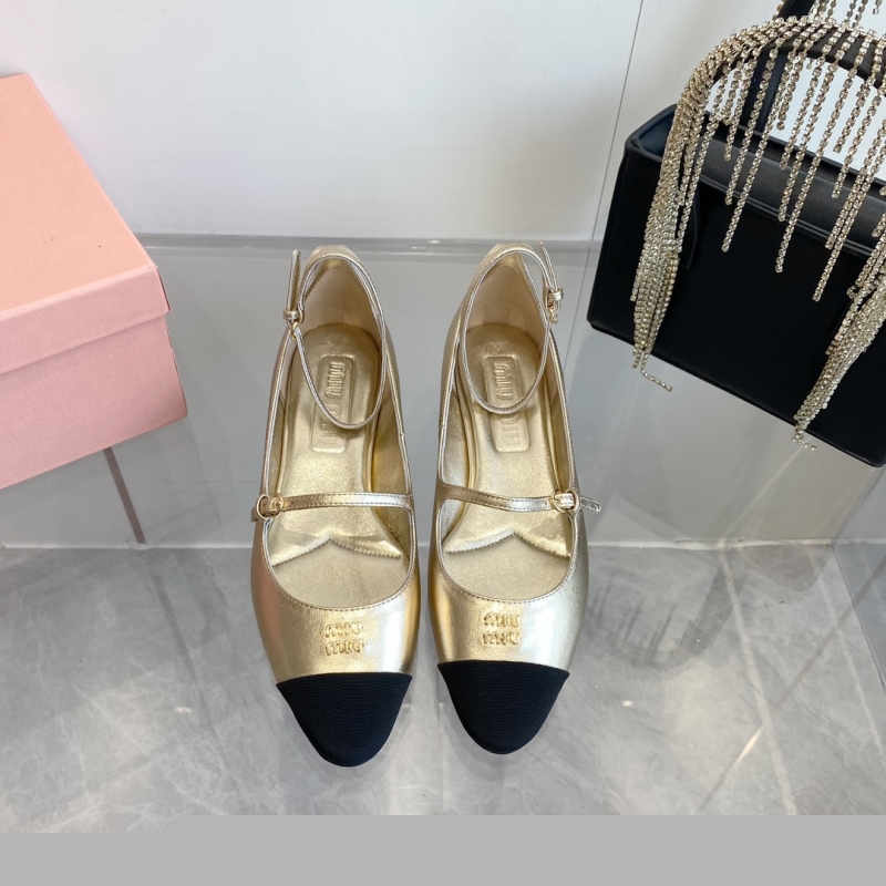 Miu Miu flat shoes